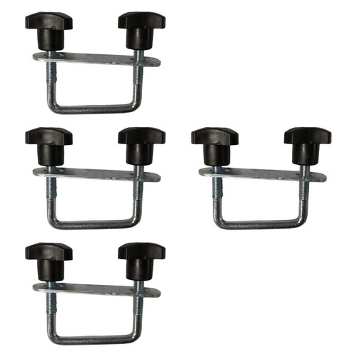 Roof box bolt clamp - box, u