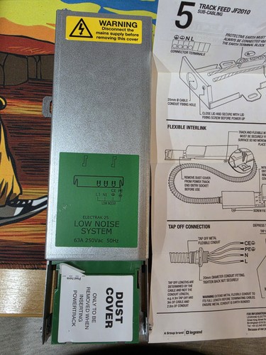 Electrak 63a ce - 2p+e+ce, track