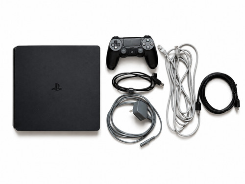 Sony playstation slim 500gb - 4,