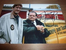 DAVID JASON signed 12X8 photo DELBOY ONLY FOOLS & HORSES + COA