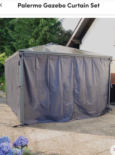 Gazebo curtain set - gazebo,