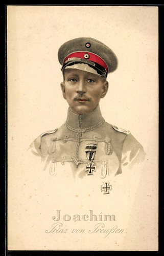 Postcard prince joachim - prince,