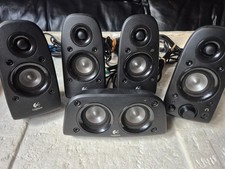 Logitech z506 5.1 Surround Sound Speakers (5 Speakers NO SUB)  Faulty/Parts Only