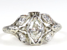 Antique Art Deco Diamond