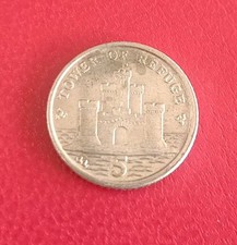 Tower of Refuge 2013 Isle of Man 5p circulated 5 Includes eBay 10p +7% Fee