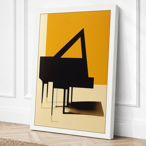 Grand piano study minimalist - piano,