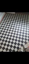 Reclaimed Victorian Quarry Tiles Black And White