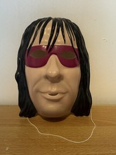 WWF Bret Hitman Hart Costume Mask Titan Sports Wrestling Halloween WWE WCW
