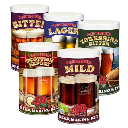 Geordie beer home brew - beer,