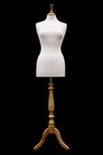 Deluxe Female Dressmakers Dummy Size 10/12 Tailors Display Mannequin Bust Torso