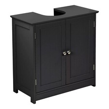 Black Under Sink Basin Cabinet