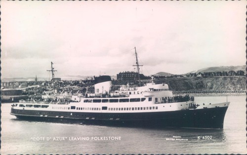 Postcard shipping french - postcard,
