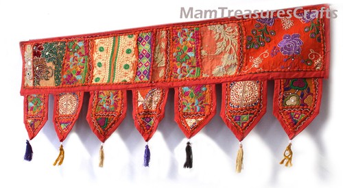 Meter orange valance toran - orange,