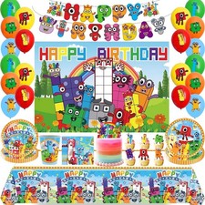 Number Building Blocks Party