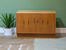 Mid-Century G Plan Sideboard Record Cabinet Hi-Fi Unit Cupboard Low Vintage
