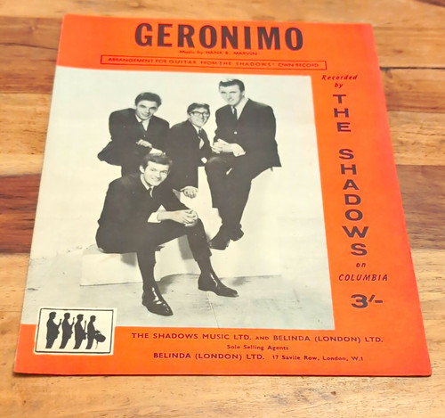 The shadows music - ltd, geronimo