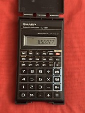 SHARP EL-531H Vintage Scientific Calculator