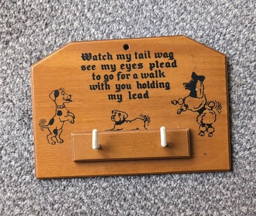 Vintage dog lead hanging place - dog,