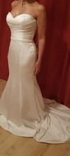 Sweetheart Ivory Strapless Wedding Dress USA Size 10 UK Size 8