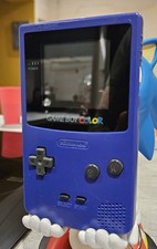 Nintendo GameBoy Color Handheld Console Grape Colour Tested Working Purple