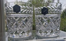 Pair stuart crystal - pair, of
