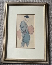With a COA: Picasso ‘Man With Beret’ framed facsimile, Quintessa Art Collection 