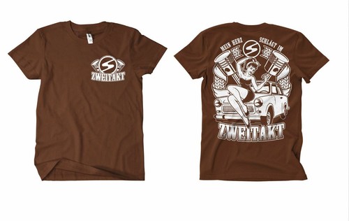 Trabant two stroke shirt - two, t-shirt