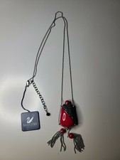 SWAROVSKI BLACK CRYSTAL & RED