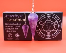Hand cut genuine amethyst - hand-cut,