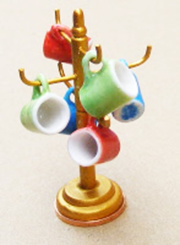 Dolls house ceramic - dolls, mugs