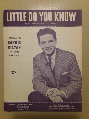 Ronnie hilton little do - ,