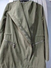 Ladies olive green jacket with