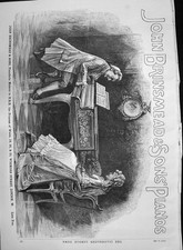 Old Print 1890 Advertisement