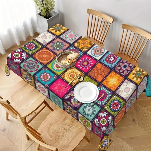 Mandala table cover - mandala,