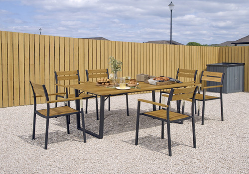 Garden dining table - garden, and