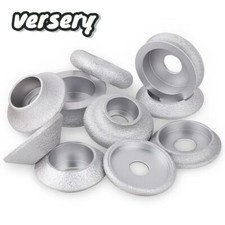 75mm Brazed Diamond Grinding Wheel Diameter Disc Manual Wheel Demi-bullnose Edge