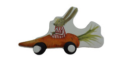 IKEA Fabler Rabbit Carrot Car Hanger with Fittings