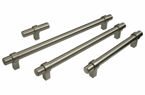 Steel bar door handle - bar,