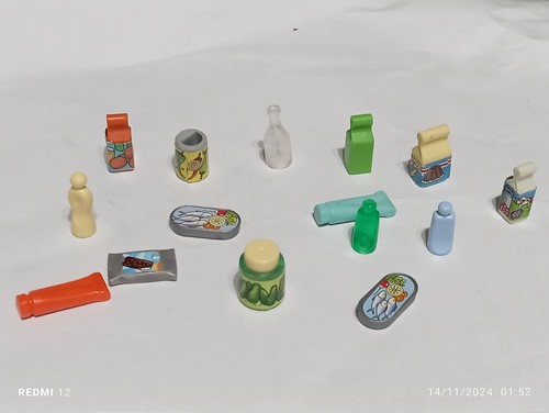 Playmobil lot canned jars - playmobil,