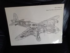 A3 laminated aircraft cutaway