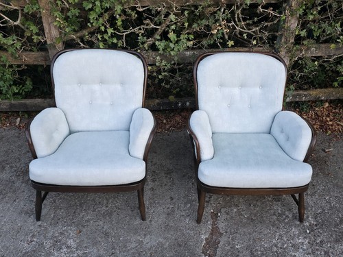 Pair vintage ercol - 766, jubilee