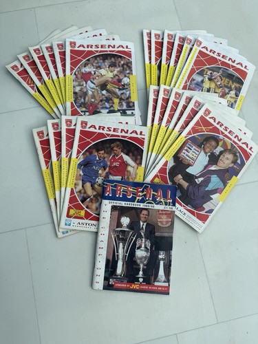 Arsenal programmes season - programmes,