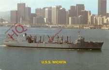 Picture Postcard_ U.S.S. WICHITA (AOR-1), OILER