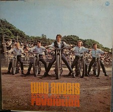 Wild Angels LP "Live At The Revolution" Orig 1970 UK 1st Press Album In Ex-Cond