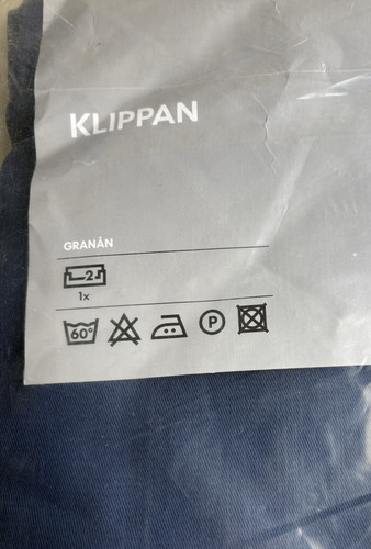 Ikea klippan seat sofa - 2-seat,