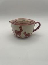 Set Of 4 Nesting White Red