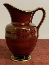 Vintage Crown Devon Burgundy