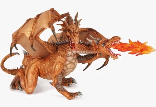 Papo gold two - two-headed, dragon
