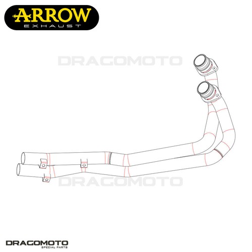 Header yamaha xtz - header, 750