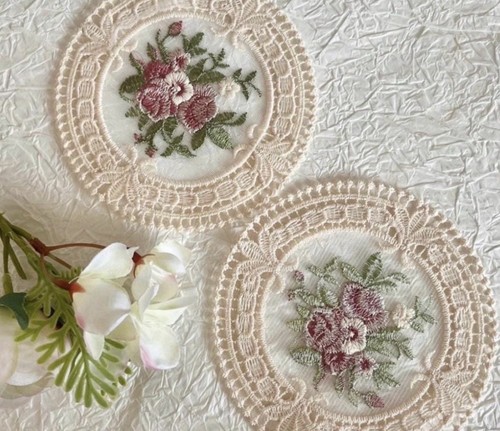 Embroidered vintage style - 2,